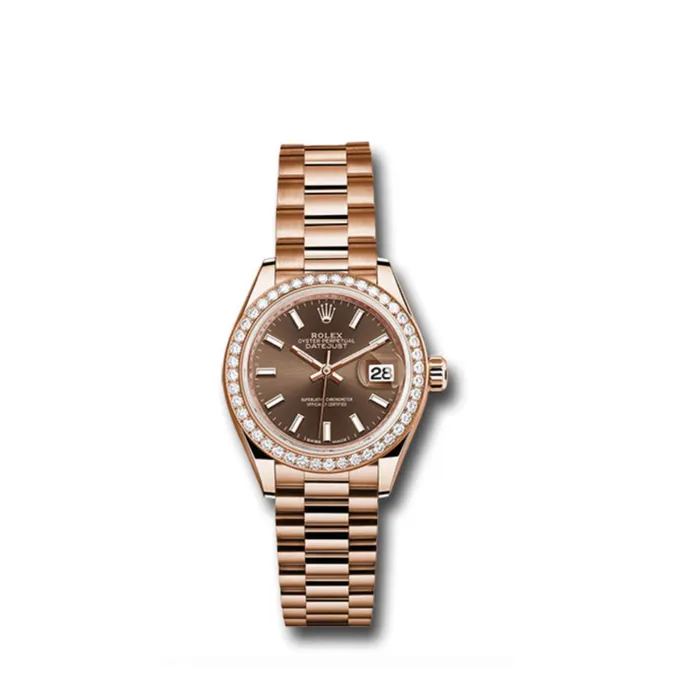 Bracelets Rolex Lady Datejust 28mm Ref 279135rbr choip Chocolate Dial Diamond Bezel 18K Rose Gold Oyster Bracelet Womens Watch Rolex Bracelets Rolex Lady Datejust 28mm Ref 279135rbr choip Chocolate Dial Diamond Bezel 18K Rose Gold Oyster Bracelet Womens Watch Rolex