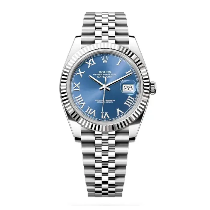 Bracelets Rolex Rolex Datejust 41mm Ref 1263340026 Blue Dial Stainless Steel Jubilee Bracelet Mens Watch Bracelets Rolex Rolex Datejust 41mm Ref 1263340026 Blue Dial Stainless Steel Jubilee Bracelet Mens Watch