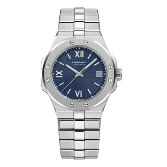 Chopard Bracelets Chopard Alpine Eagle 36mm Watch Ref 2986013001 Blue Index Dial Stainless Steel Bracelet Chopard Bracelets Chopard Alpine Eagle 36mm Watch Ref 2986013001 Blue Index Dial Stainless Steel Bracelet