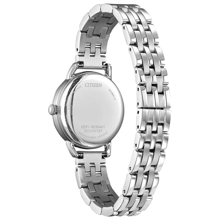 Citizen Rings Citizen Classic Coin Edge Silver Dial 29mm EcoDrive