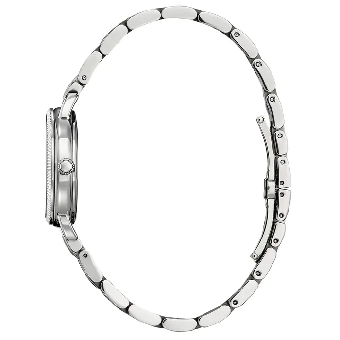 Citizen Rings Citizen Classic Coin Edge Silver Dial 29mm EcoDrive