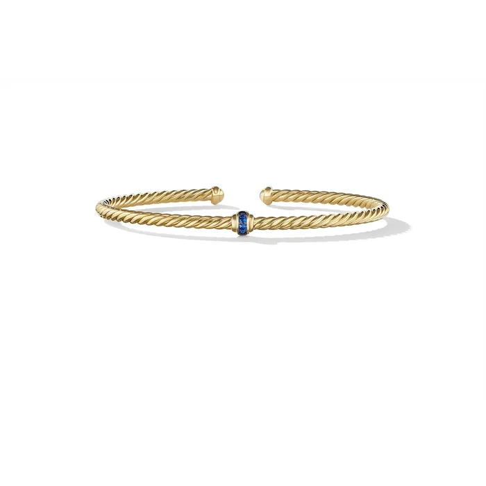 David Yurman 3mm Classic Cablespira Bracelet David Yurman Bracelets