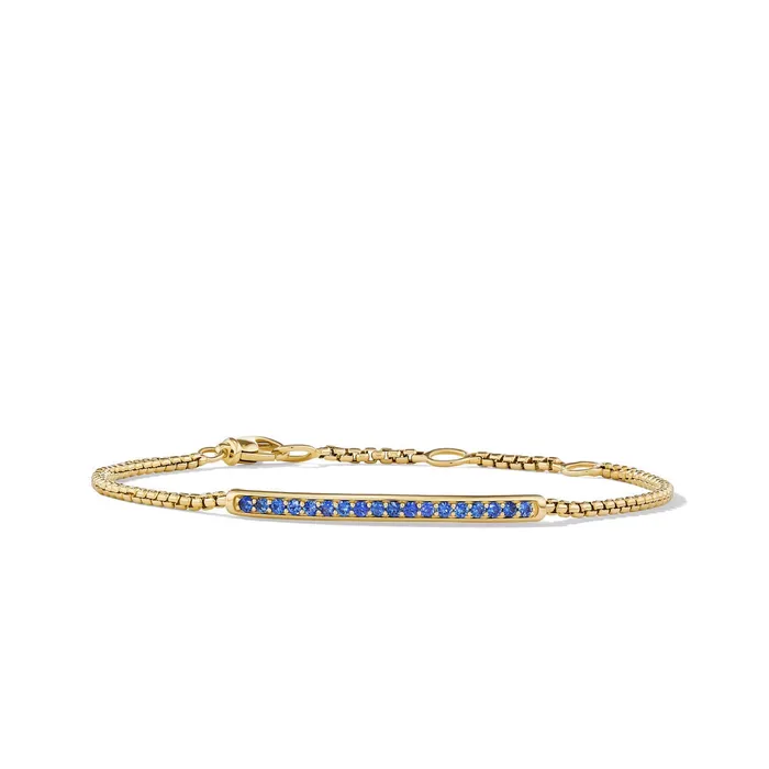 David Yurman Bracelets David Yurman 17mm Petite Pave Bar Bracelet
