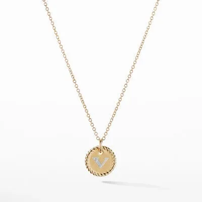 David Yurman Necklaces David Yurman Initial V Necklace