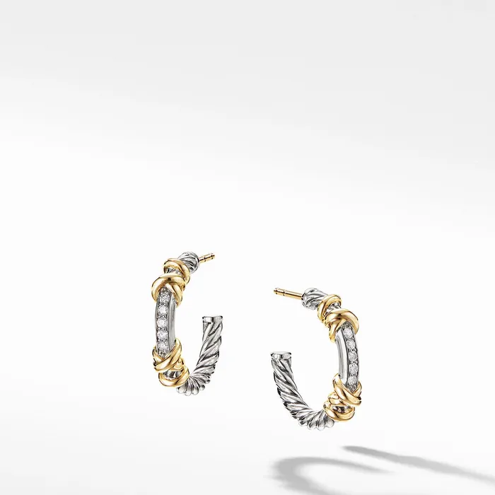 Earrings David Yurman Petite Helena Hoop Earrings David Yurman