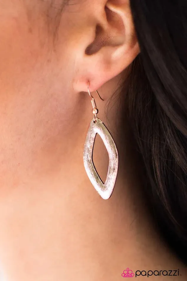 Earrings Paparazzi Earring SHEEN Girls Gold Paparazzi Jewelry