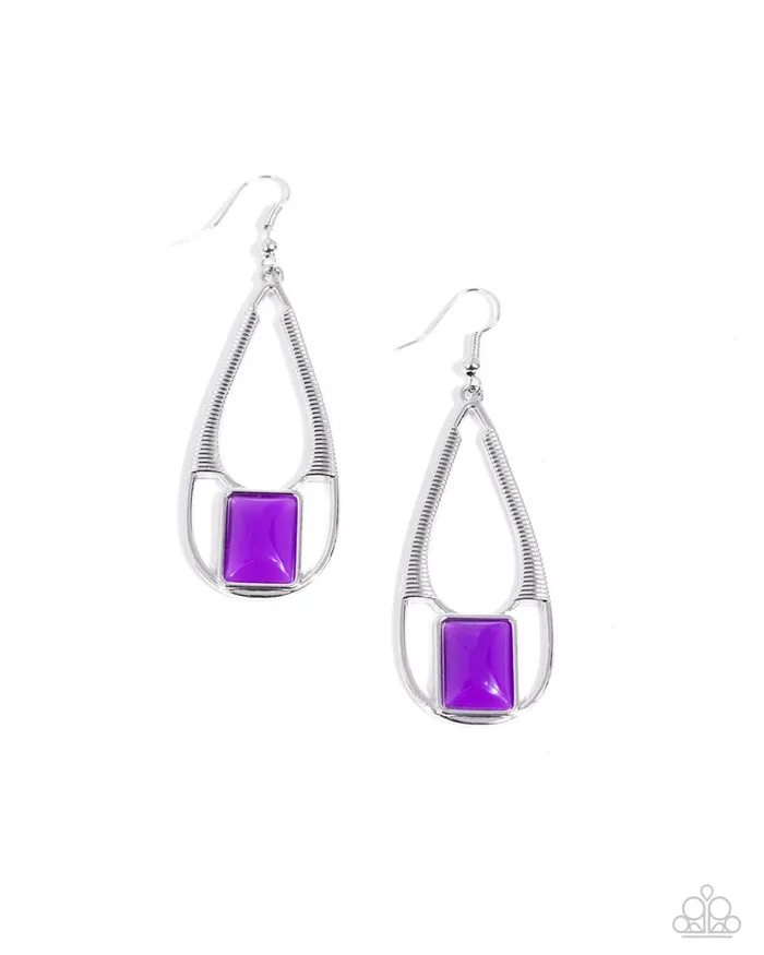 Earrings Paparazzi Jewelry Paparazzi Earring Adventure Story Purple Earrings Paparazzi Jewelry Paparazzi Earring Adventure Story Purple