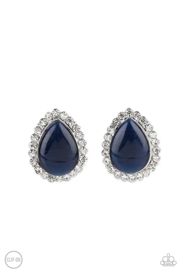 Earrings Paparazzi Jewelry Paparazzi Earring Downright Demure Blue Earrings Paparazzi Jewelry Paparazzi Earring Downright Demure Blue