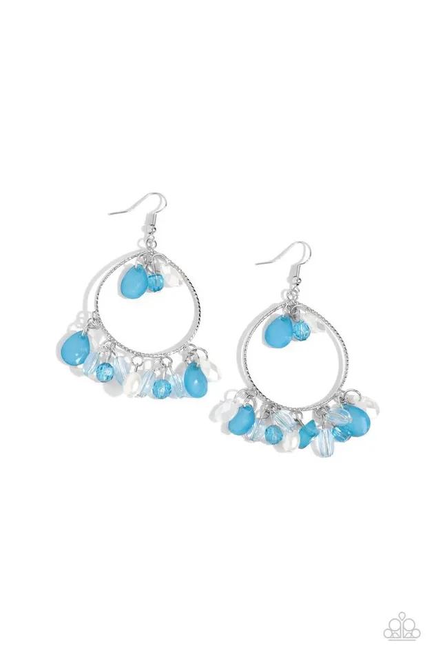 Earrings Paparazzi Jewelry Paparazzi Earring Elite Expression Blue Earrings Paparazzi Jewelry Paparazzi Earring Elite Expression Blue