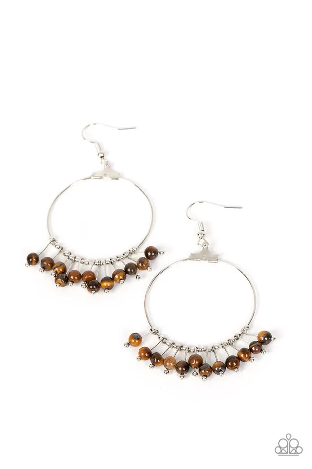 Earrings Paparazzi Jewelry Paparazzi Earring Free Your Soul Brown Earrings Paparazzi Jewelry Paparazzi Earring Free Your Soul Brown