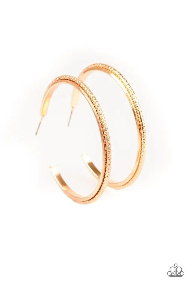 Earrings Paparazzi Jewelry Paparazzi Earring Girl Gang Gold