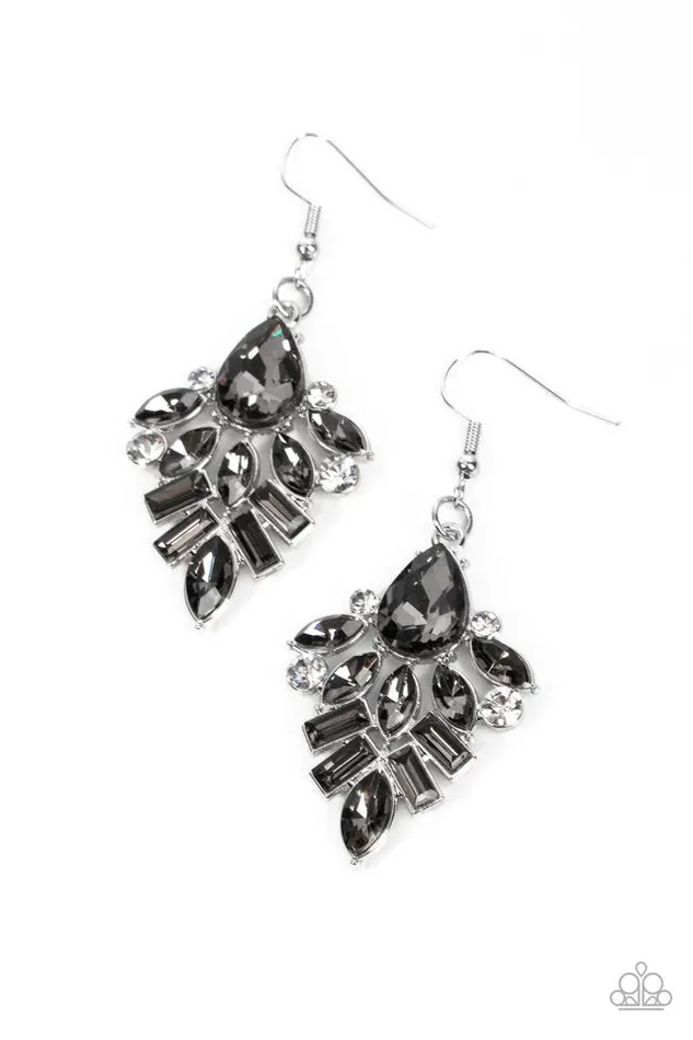 Earrings Paparazzi Jewelry Paparazzi Earring Stellarescent Elegance Silver Earrings Paparazzi Jewelry Paparazzi Earring Stellarescent Elegance Silver