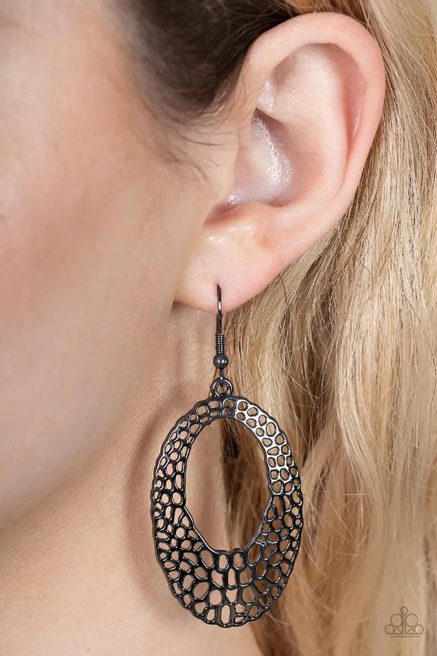 Earrings Paparazzi Jewelry Paparazzi Earring The HOLE Nine Yards Black