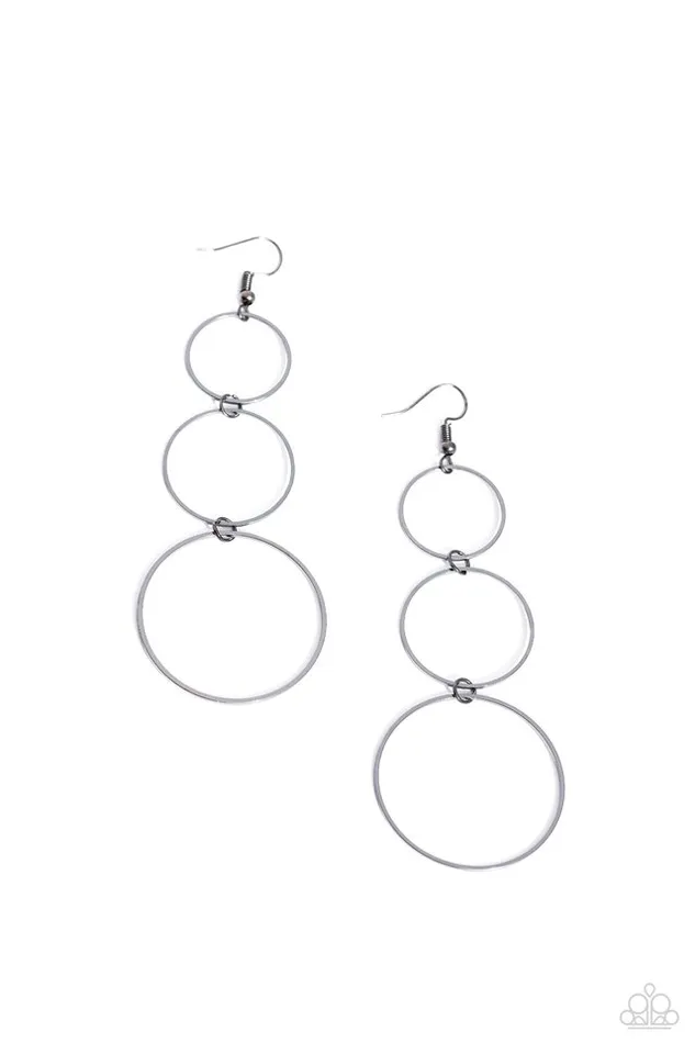 Earrings Paparazzi Jewelry Paparazzi Earring Urban Ozone Black Earrings Paparazzi Jewelry Paparazzi Earring Urban Ozone Black