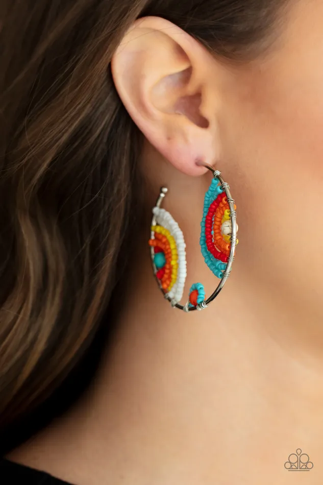 Earrings Paparazzi Jewelry Paparazzi Earrings Rainbow Horizons Multi