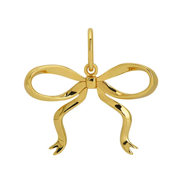 Goldbug Collection Charm Necklaces Goldbug Bow Charm