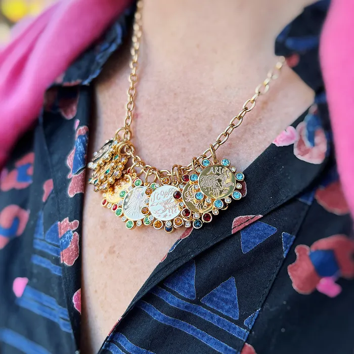 Goldbug Collection Goldbug July Birthstone Pendant Necklaces