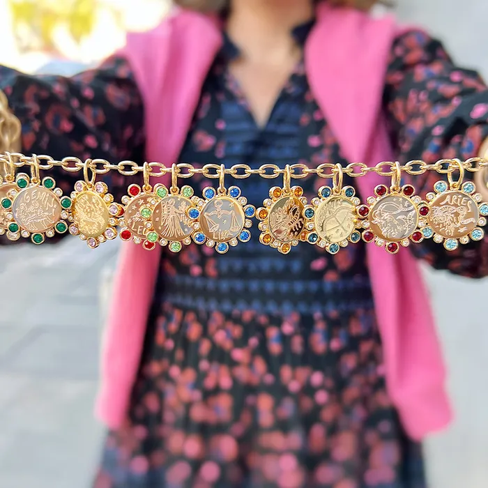 Goldbug Collection Goldbug July Birthstone Pendant Necklaces