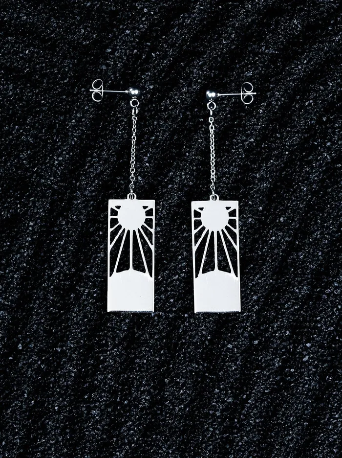 HANAFUDA EARRINGS Kiyo Studios Earrings