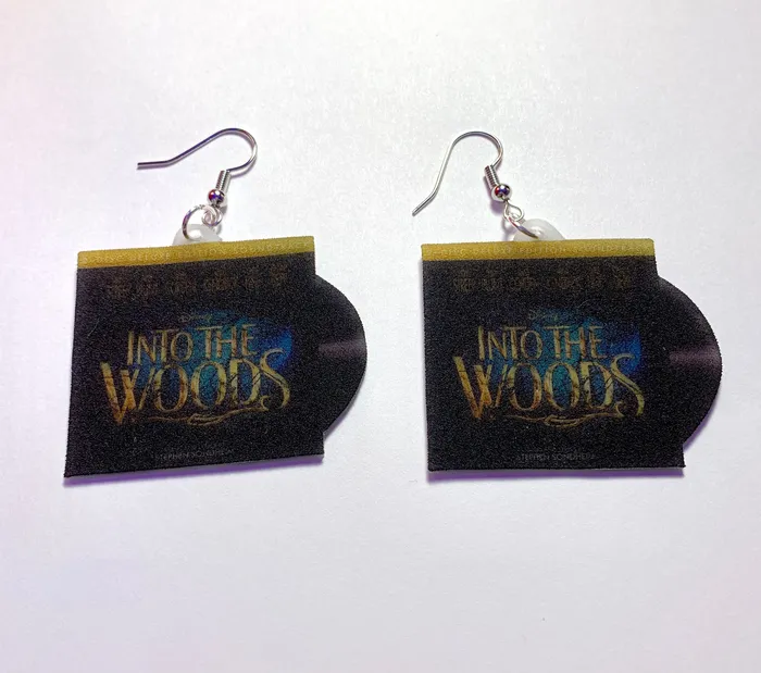 Into the Woods Movie Musical Soundtrack Vinyl Album Handmade Earrings Sam Makes Things Earrings Into the Woods Movie Musical Soundtrack Vinyl Album Handmade Earrings Sam Makes Things Earrings