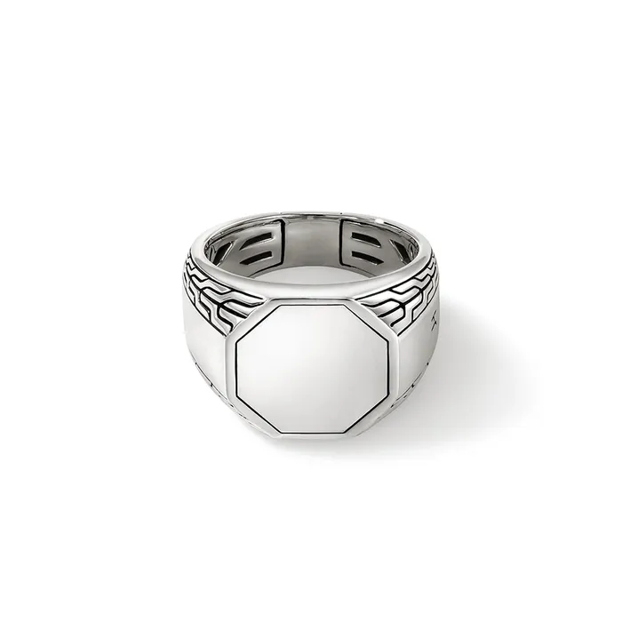John Hardy Silver Signet Ring John Hardy Rings