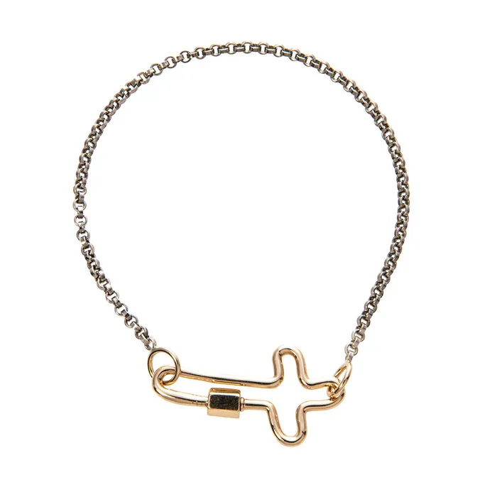 Marla Aaron Bracelets Marla Aaron Silver Rolo Chain Bracelet