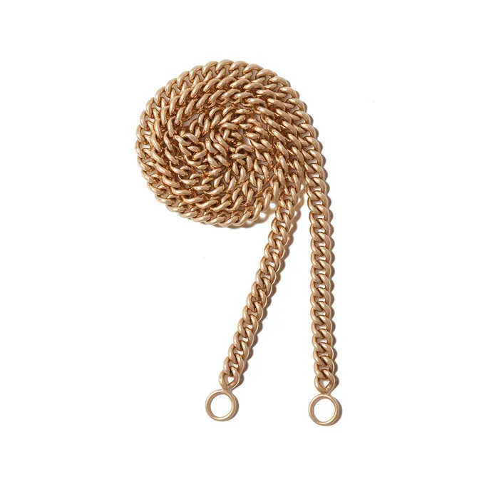 Marla Aaron Necklaces Marla Aaron 14K Gold Heavy Curb Chain Necklace