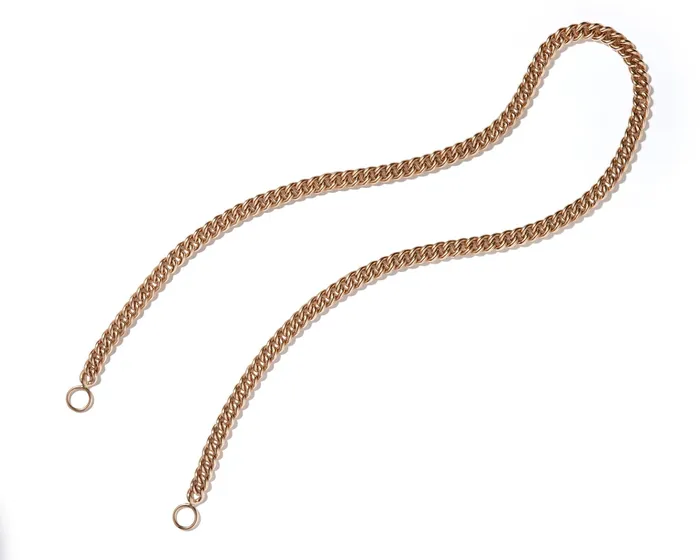 Marla Aaron Necklaces Marla Aaron 14K Gold Heavy Curb Chain Necklace