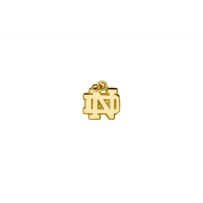 Meierotto Jewelers Charm Necklaces 14K Yellow Gold Notre Dame Charm