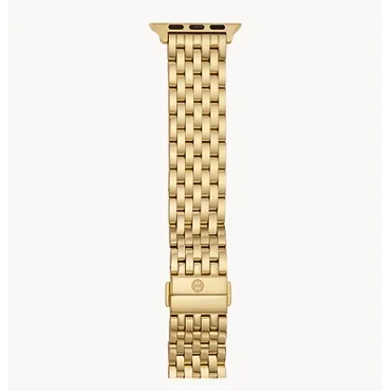 Michele Bracelets Michele GoldTone Steel Bracelet Band for Apple Watch Bracelet Only Michele Bracelets Michele GoldTone Steel Bracelet Band for Apple Watch Bracelet Only