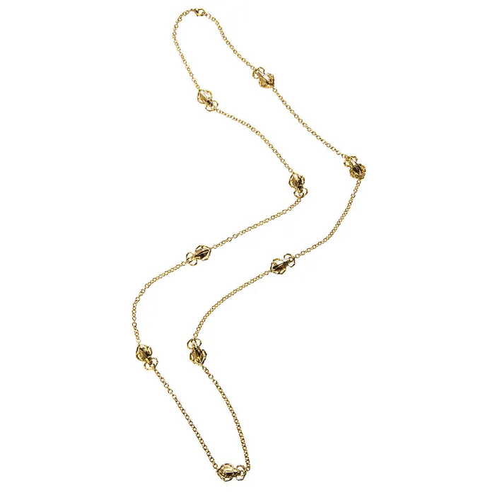 Necklaces Goldbug Long Bug Station Necklace Goldbug Collection