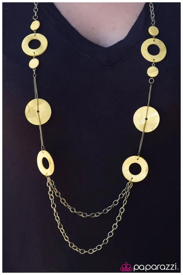Necklaces Paparazzi Jewelry Paparazzi Necklace As You Wish Brass