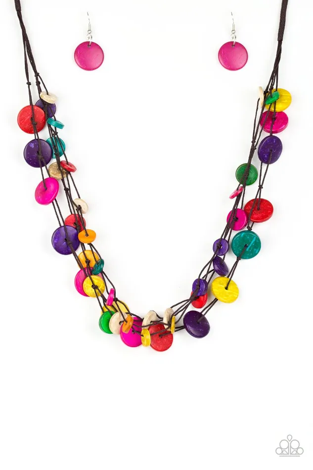Necklaces Paparazzi Jewelry Paparazzi Necklace Bermuda Beach House Multi