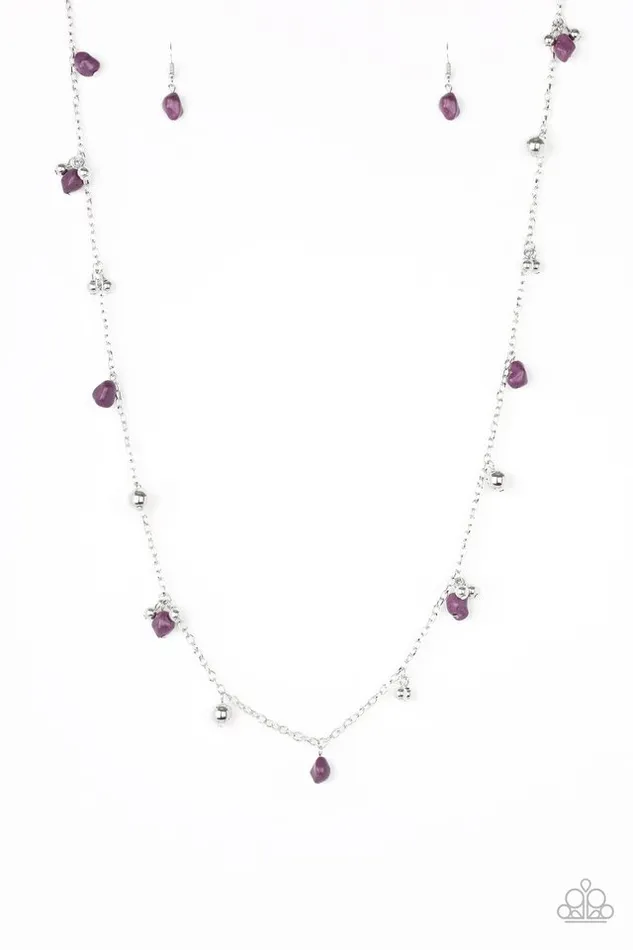 Necklaces Paparazzi Jewelry Paparazzi Necklace Both Feet On The Ground Purple Necklaces Paparazzi Jewelry Paparazzi Necklace Both Feet On The Ground Purple