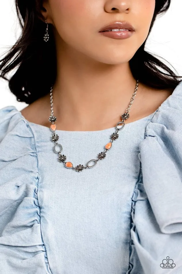 Necklaces Paparazzi Jewelry Paparazzi Necklace Casablanca Chic Orange
