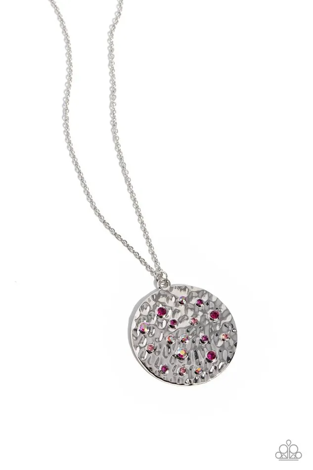 Necklaces Paparazzi Jewelry Paparazzi Necklace COMET Below Pink Necklaces Paparazzi Jewelry Paparazzi Necklace COMET Below Pink