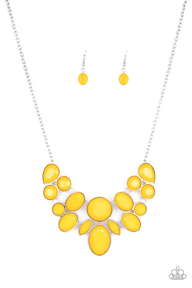 Necklaces Paparazzi Jewelry Paparazzi Necklace DemiDiva Yellow