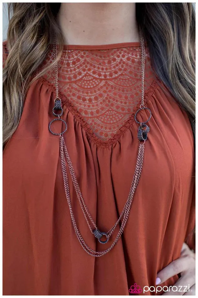 Necklaces Paparazzi Jewelry Paparazzi Necklace Dont Wanna Miss A Thing Copper