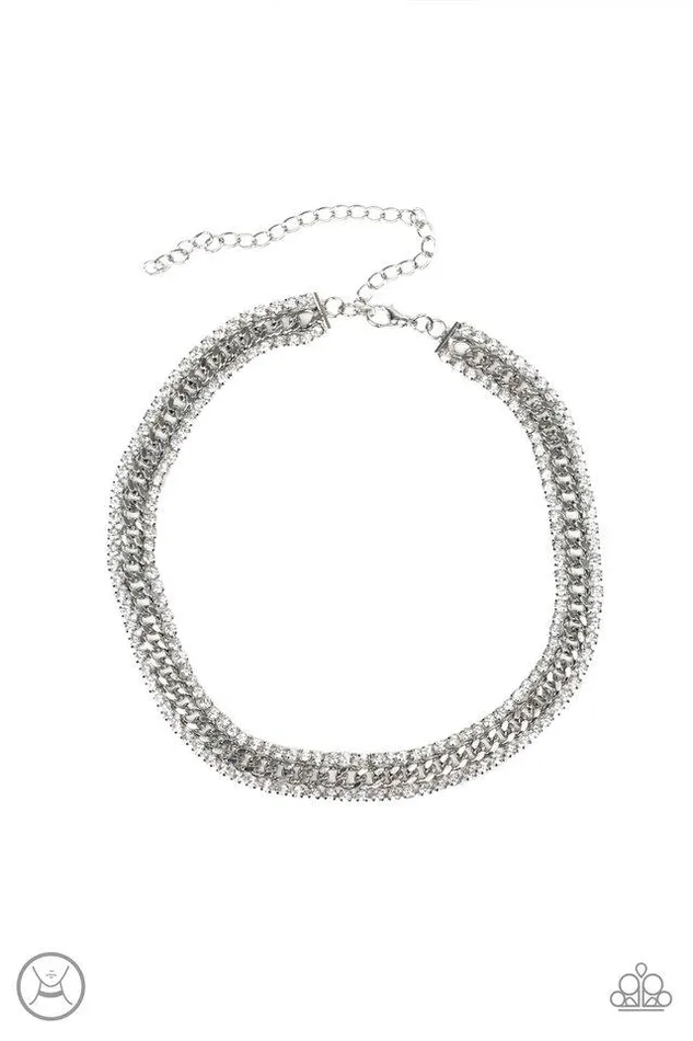 Necklaces Paparazzi Jewelry Paparazzi Necklace EmpoHERment White