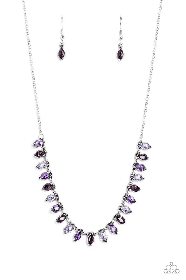 Necklaces Paparazzi Jewelry Paparazzi Necklace Fairy Light Fashion Purple Necklaces Paparazzi Jewelry Paparazzi Necklace Fairy Light Fashion Purple