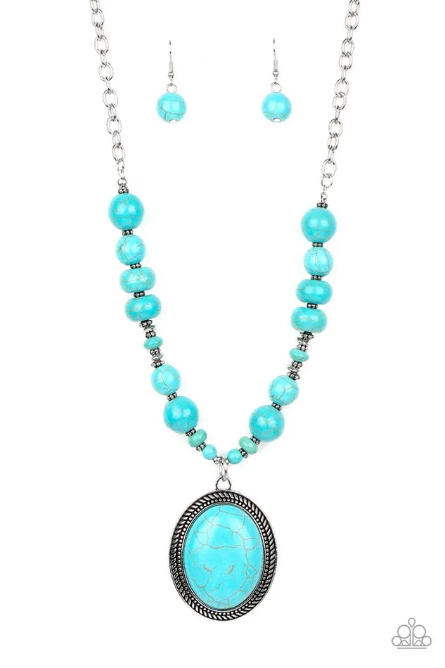 Necklaces Paparazzi Jewelry Paparazzi Necklace Home Sweet HOMESTEAD Blue Necklaces Paparazzi Jewelry Paparazzi Necklace Home Sweet HOMESTEAD Blue