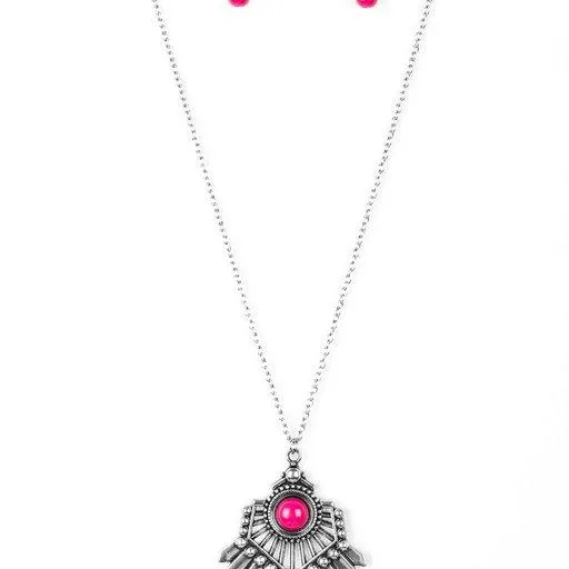 Necklaces Paparazzi Jewelry Paparazzi Necklace IndePENDANT Idol Pink