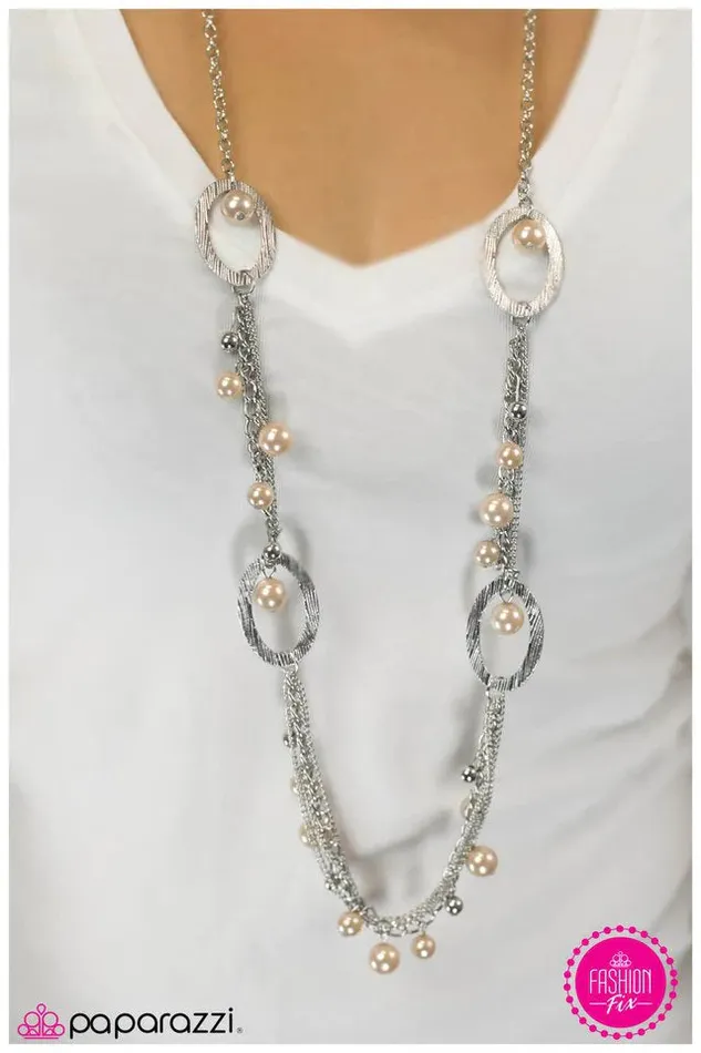 Necklaces Paparazzi Jewelry Paparazzi Necklace Midnight Masquerade Brown