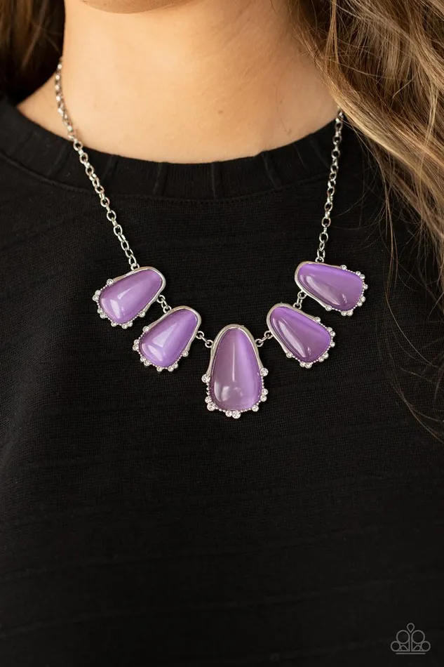 Necklaces Paparazzi Jewelry Paparazzi Necklace Newport Princess Purple
