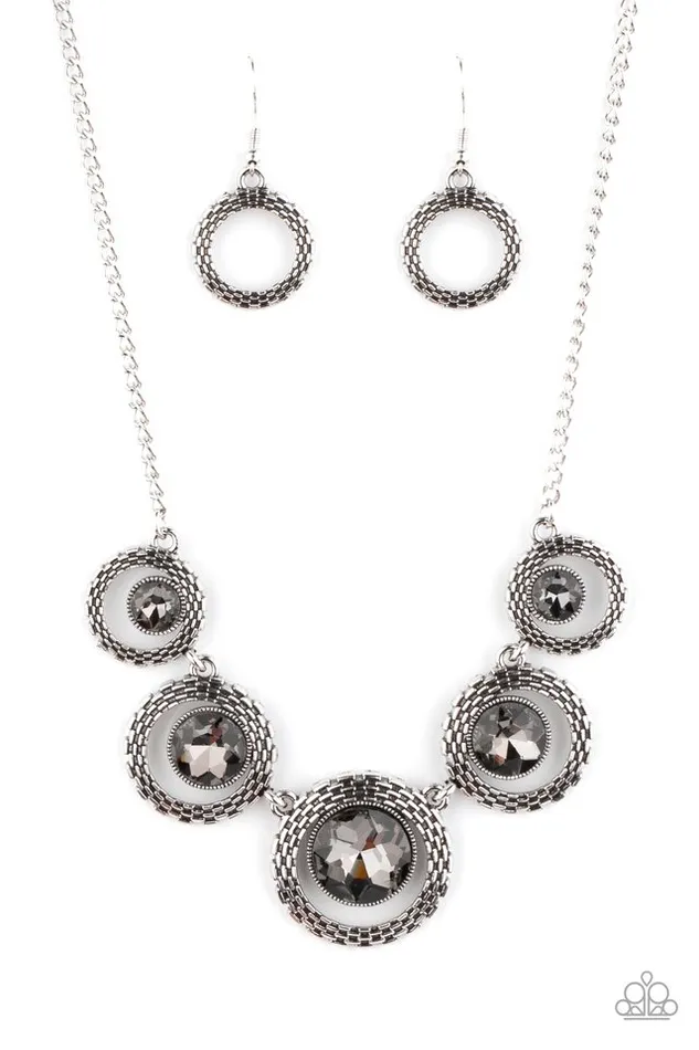 Necklaces Paparazzi Jewelry Paparazzi Necklace PIXEL Perfect Silver Necklaces Paparazzi Jewelry Paparazzi Necklace PIXEL Perfect Silver