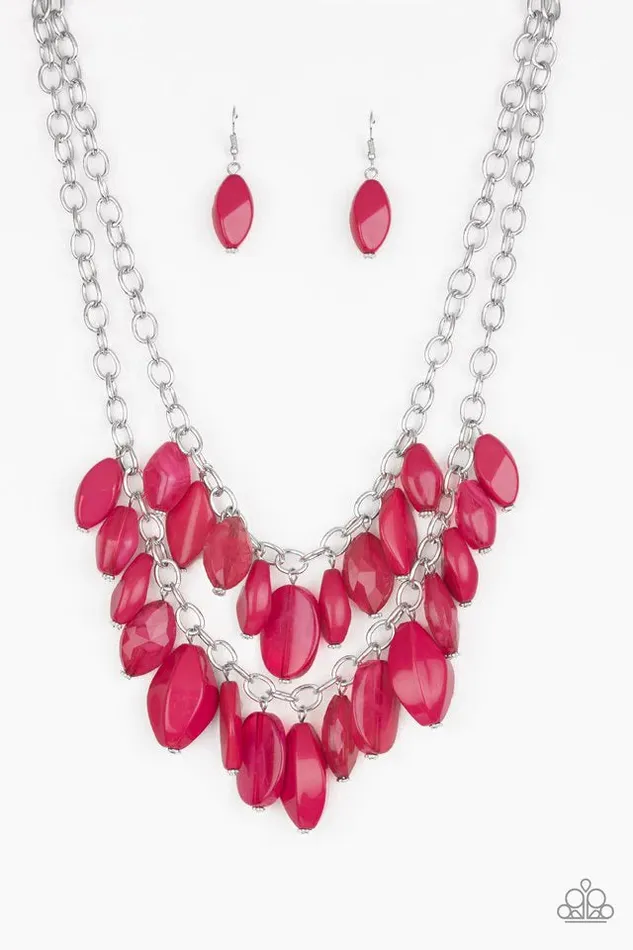 Necklaces Paparazzi Jewelry Paparazzi Necklace Royal Retreat Pink