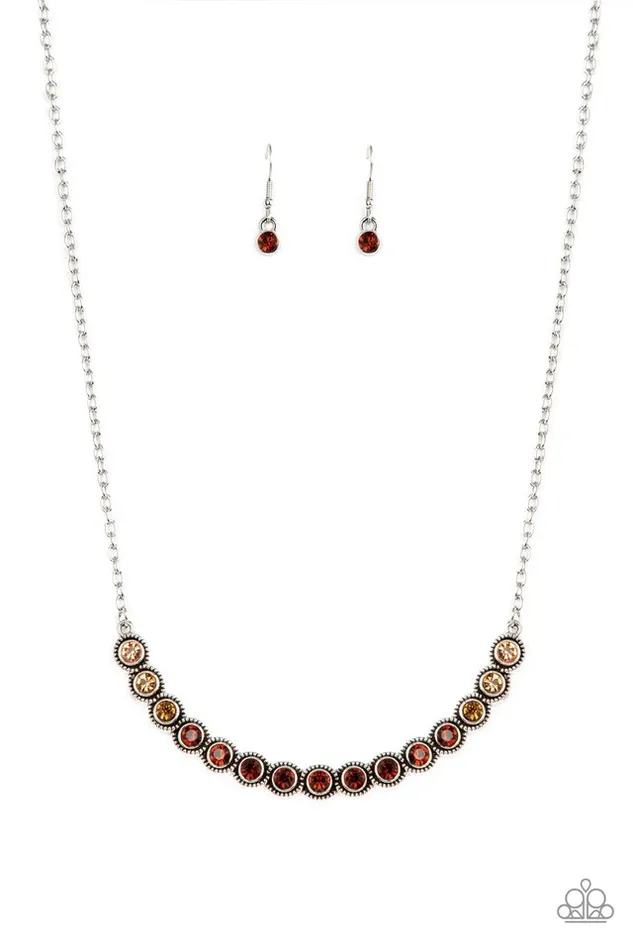 Necklaces Paparazzi Jewelry Paparazzi Necklace Throwing SHADES Brown Necklaces Paparazzi Jewelry Paparazzi Necklace Throwing SHADES Brown