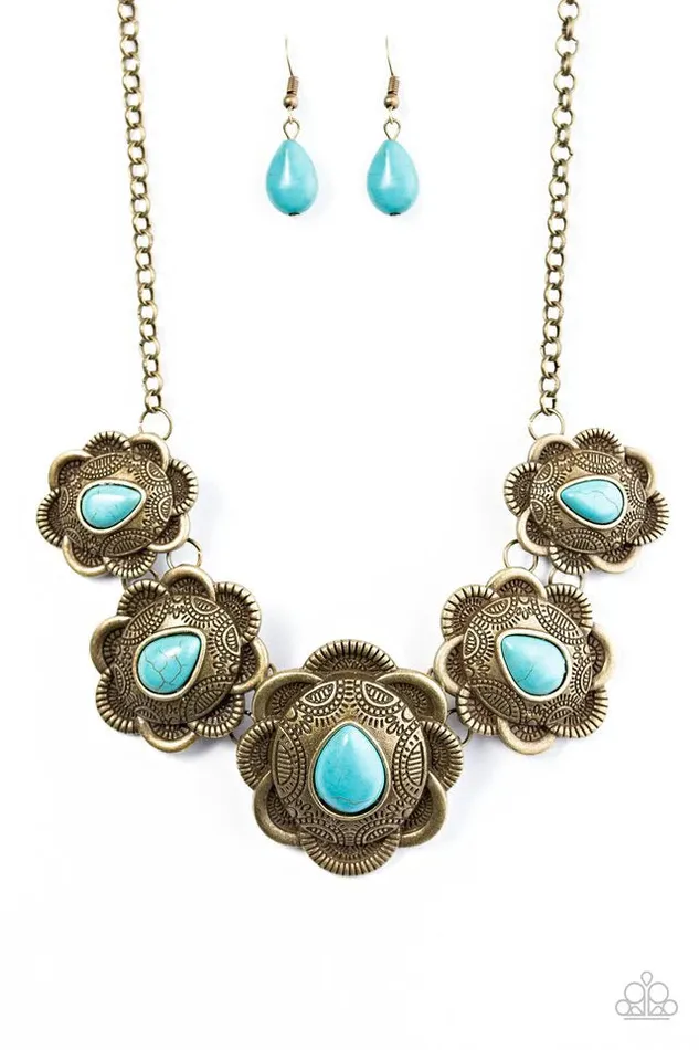 Necklaces Paparazzi Jewelry Paparazzi Necklace Too Many Chiefs Brass