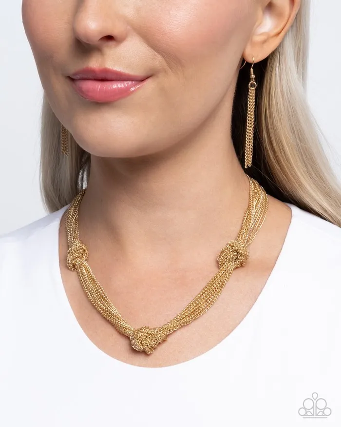 Necklaces Paparazzi Necklace Copious Command Gold Paparazzi Jewelry