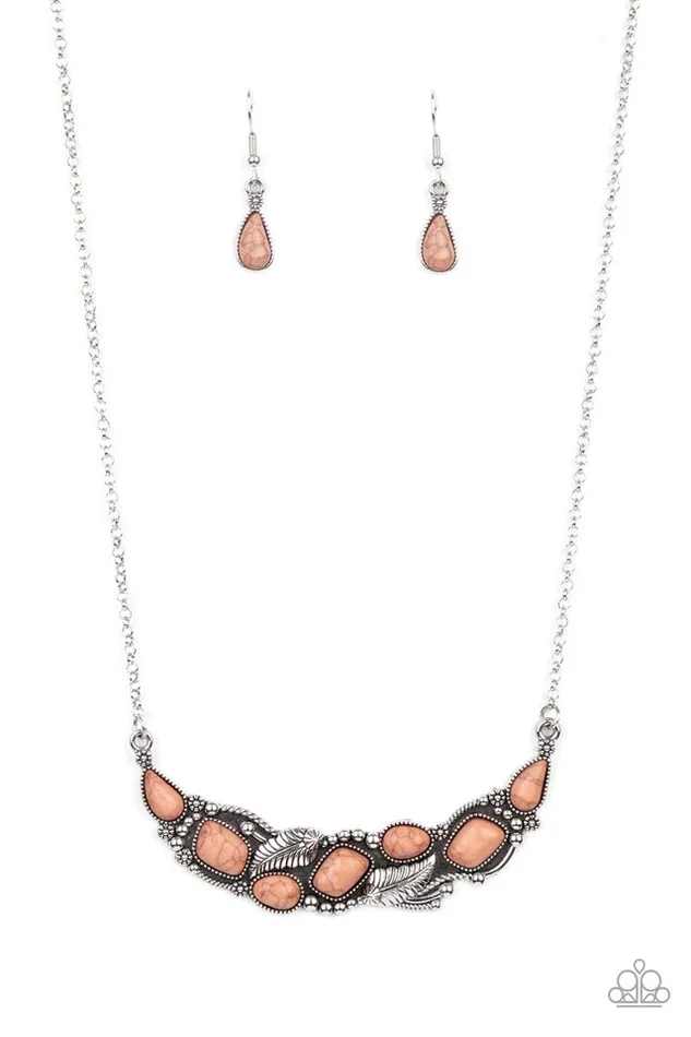 Necklaces Paparazzi Necklace Cottage Garden Brown Paparazzi Jewelry Necklaces Paparazzi Necklace Cottage Garden Brown Paparazzi Jewelry